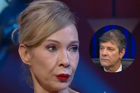 La actriz sorprendió a Pergolini. La actriz sorprendió a Pergolini.