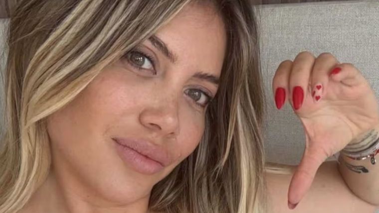 Wanda y sus comentarios más filosos en las redes sociales. / Instagram @wanda_nara