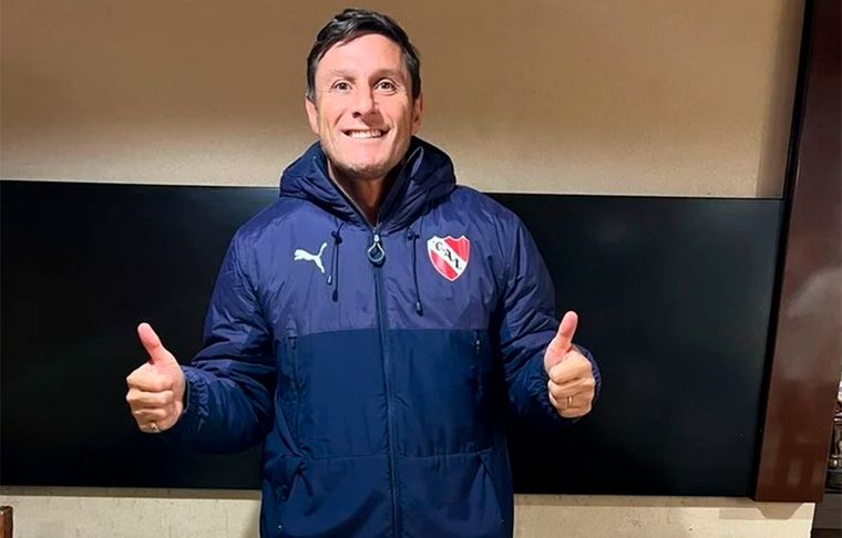Zanetti no tendrá ninguna función en la nueva dirigencia de Independiente.