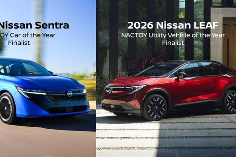 Un Auto y un SUV eléctrico: los dos nuevos modelos de Nissan que buscan ganar el NACTOY 2026