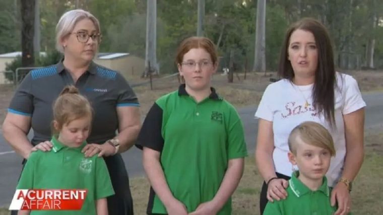Los niños y sus familiares dieron a conocer el hehco en un canal de televisión.