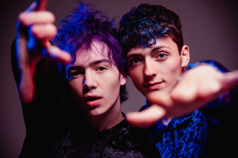 Alejo y Valentín acaban de lanzar su segundo disco, En el palacio de las almas. Foto: Ph: Leo Furió