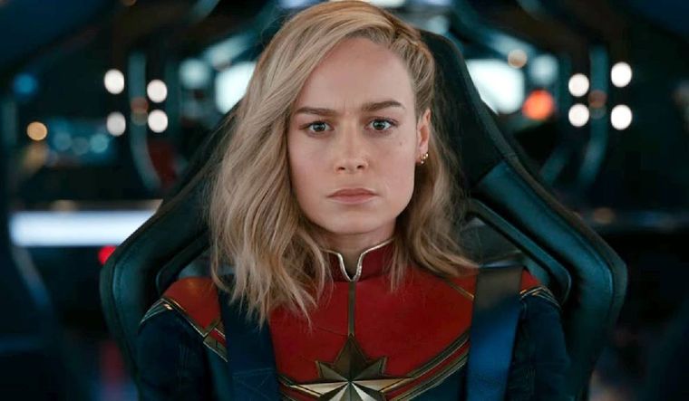 Brie Larson, la estrella del UCM que brilla como la Capitana Marvel.