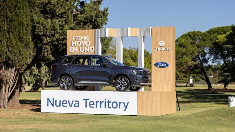 La Ford Territory es el vehículo oficial del torneo de golf Visa Open de Argentina