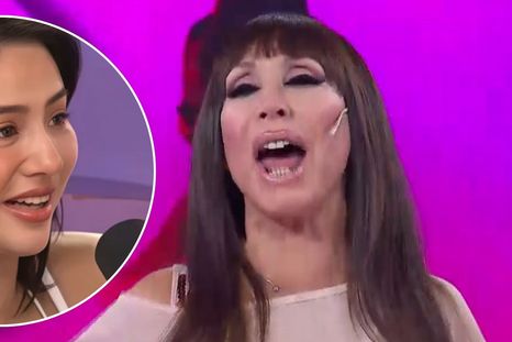 Moria Casán fue fulminante contra Flor Vigna. / Captura T V Moria Casán fue fulminante contra Flor Vigna. / Captura T V