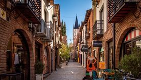 El pueblo de Villa General Belgrano combina arquitectura alpina con el paisaje serrano de Córdoba. El pueblo de Villa General Belgrano combina arquitectura alpina con el paisaje serrano de Córdoba.