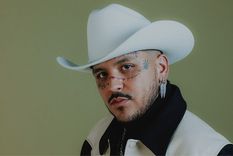 Como invitado especial, Christian Nodal compartió escenario con Alejandro Sanz.