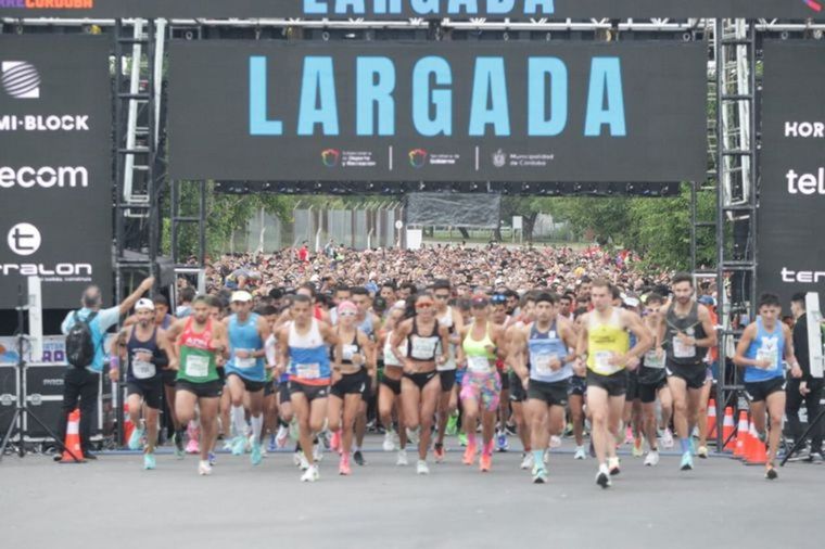 El hombre estaba inscripto para correr 10 kilómetros Foto: Cadena 3
