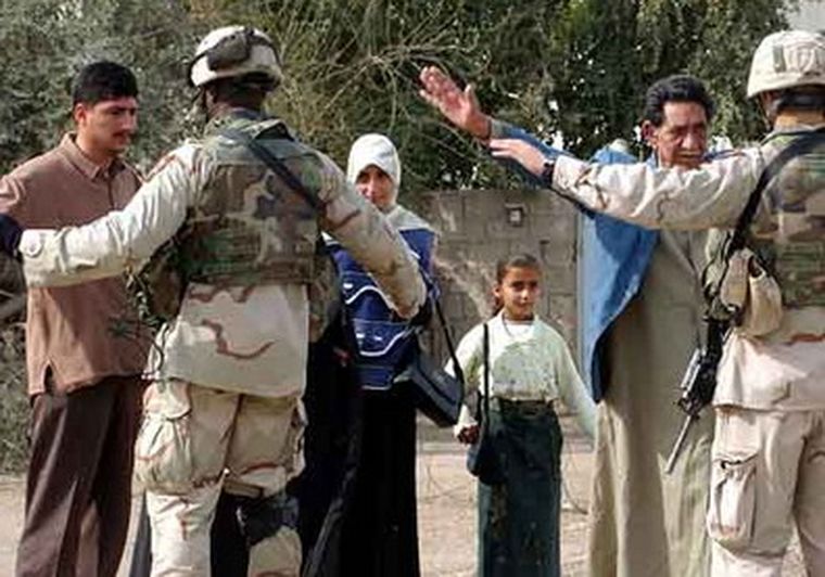 Una de las fotografías de Bilal Hussein, registrada en febrero de 2005. Foto: AP