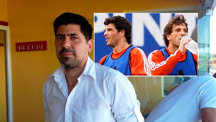 Federico Domínguez El exlateral de River recordó la histórica pelea entre Ameli y Tuzzio.