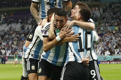 MDZol | Argentina ganó contra México 2 a 0 Foto: EFE