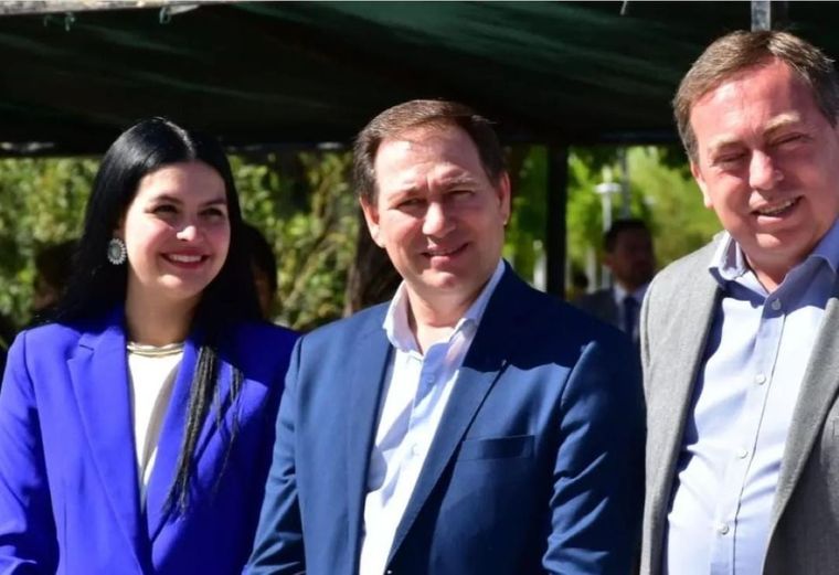 Destéfanis, Righi y Aveiro Foto: Instagram.