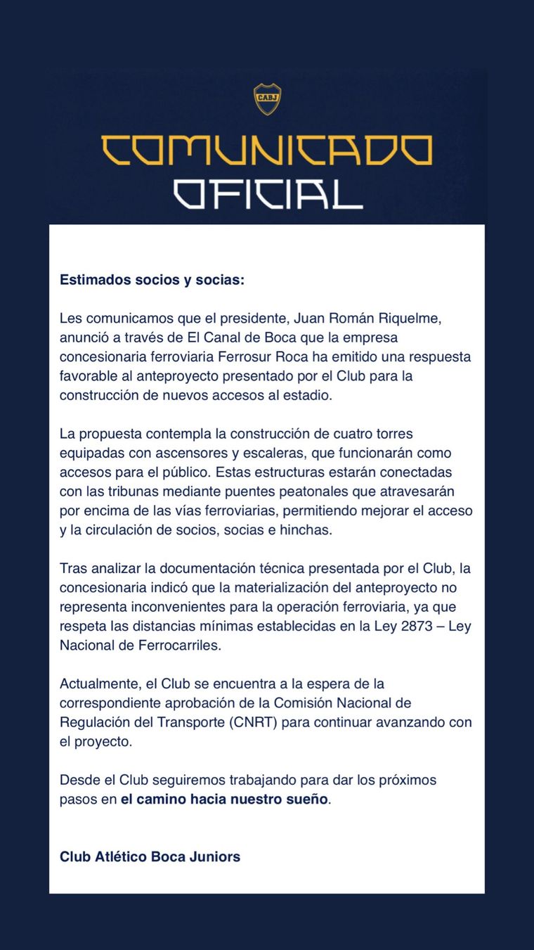 Boca se comunicó con sus socios vía mail. Boca se comunicó con sus socios vía mail.
