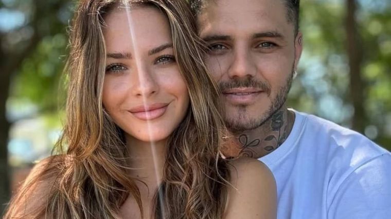 Mauro Icardi y la China Suárez, enamorados Foto: Instagram @mauroicardi