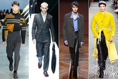 tendencias masculinas: f/w 2018