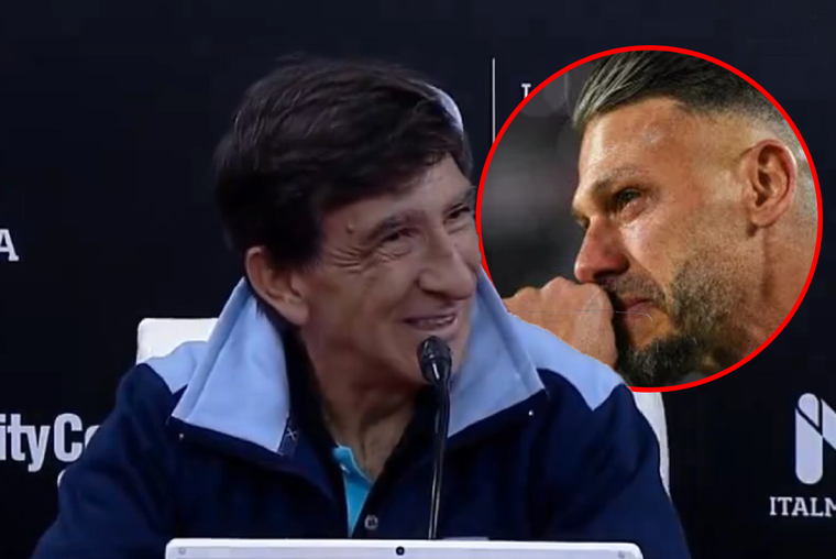 El técnico del elenco de Avellaneda habló ante los micrófonos.