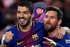 Suárez escrachó a Messi en Instagram.