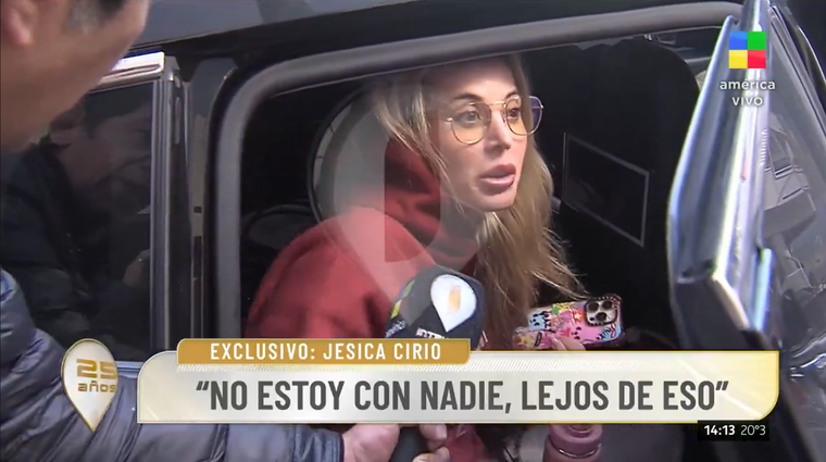 Jésica Cirio fue contundente. Foto: captura de video/ América TV. Jésica Cirio fue contundente. Foto: captura de video/ América TV. 