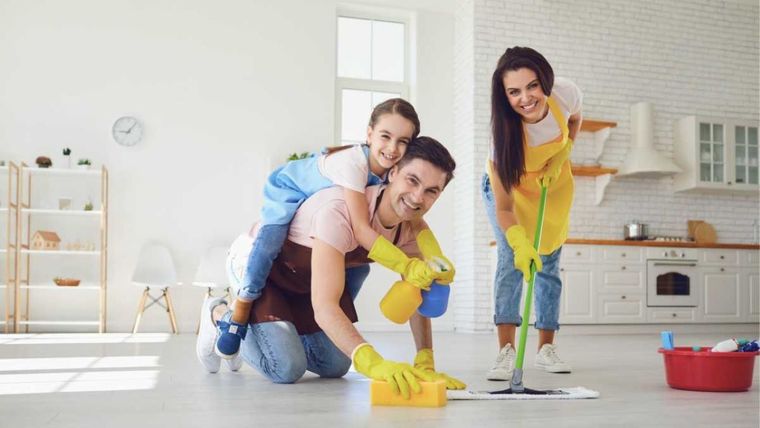 Ordenar el hogar es tarea de todos Foto: iStock