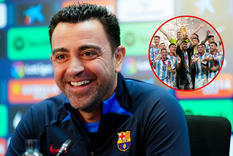 Xavi tendrá a un argentino campeón del mundo en su plantel. Foto: Archivo