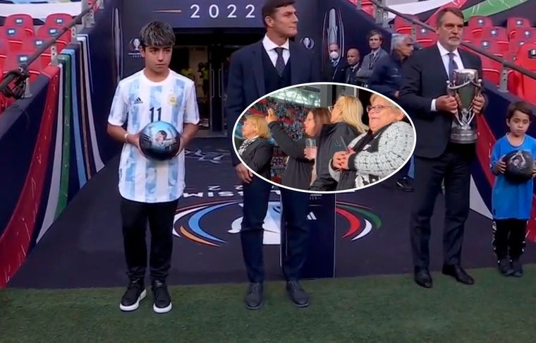 El homenaje a Maradona Homenajearon a Maradona en el partido entre Argentina e Italia.