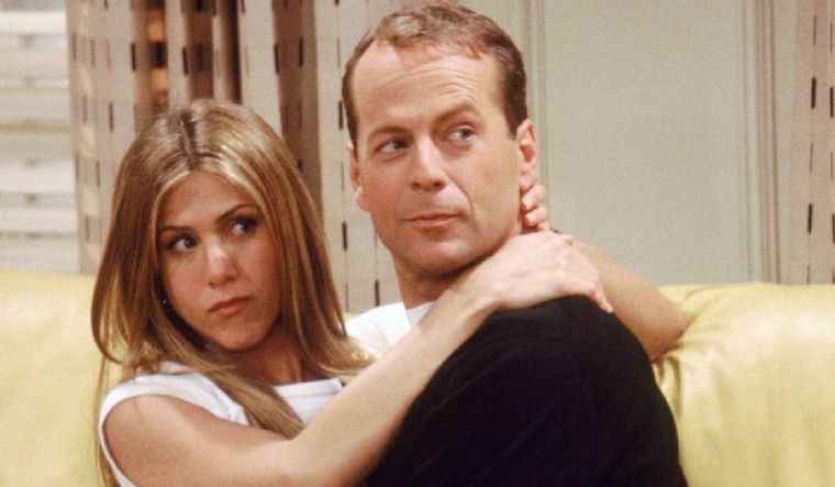 ¿Por qué Jennifer Aniston y Bruce Willis nunca se besaron en Friends?