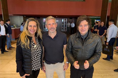 Rogelio Frigerio celebró el encuentro de Javier Milei con los gobernadores.