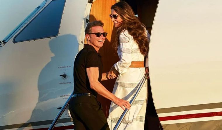 Luis Miguel y Paloma Cuevas no se separan ni por un minuto Foto: Luis Miguel / Instagram