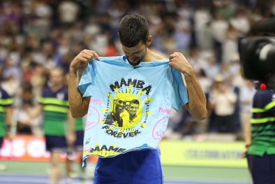 MDZol | Djokovic homenajeó a Kobe Bryant tras ganar su 24° Grand Slam Foto: EFE