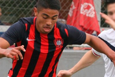El joven que va a juicio, en sus épocas con la camiseta de San Lorenzo Foto: Télam