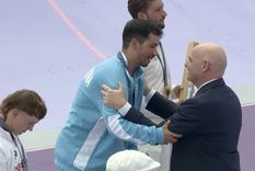 El cordobés, de 29 años, compartió con el italiano. Foto: Captura El cordobés, de 29 años, compartió con el italiano. Foto: Captura