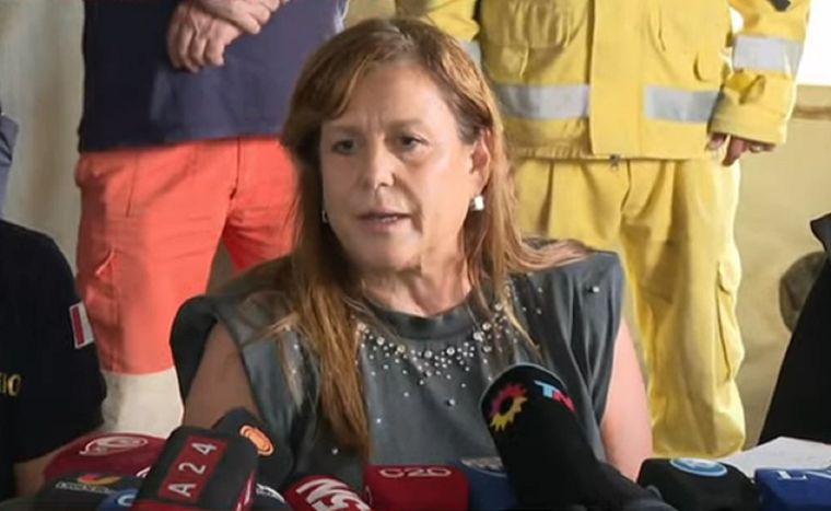 Bettina Croppi, la fiscal adjunta, dio detalles de la búsqueda de Lian Flores en Córdoba Foto: Captura de video