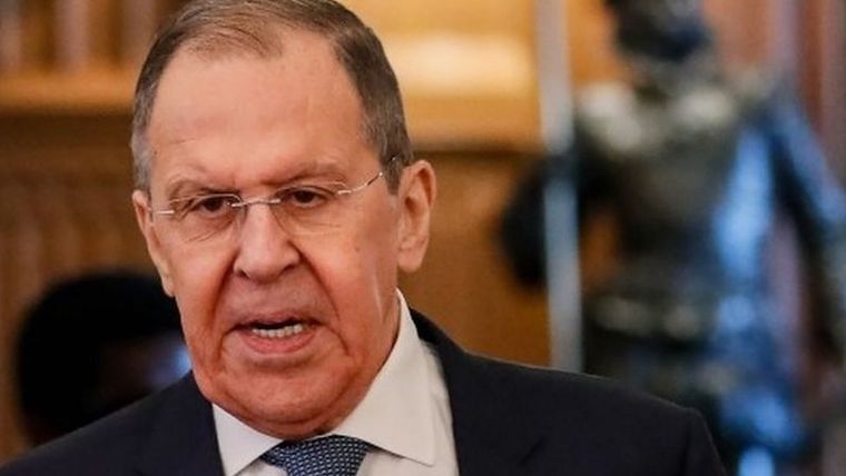 El canciller de Rusia, Sergei Lavrov. Foto: EPA