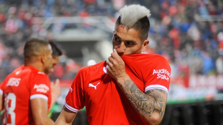 Falcioni piensa en darle descanso al goleador. Foto: Télam