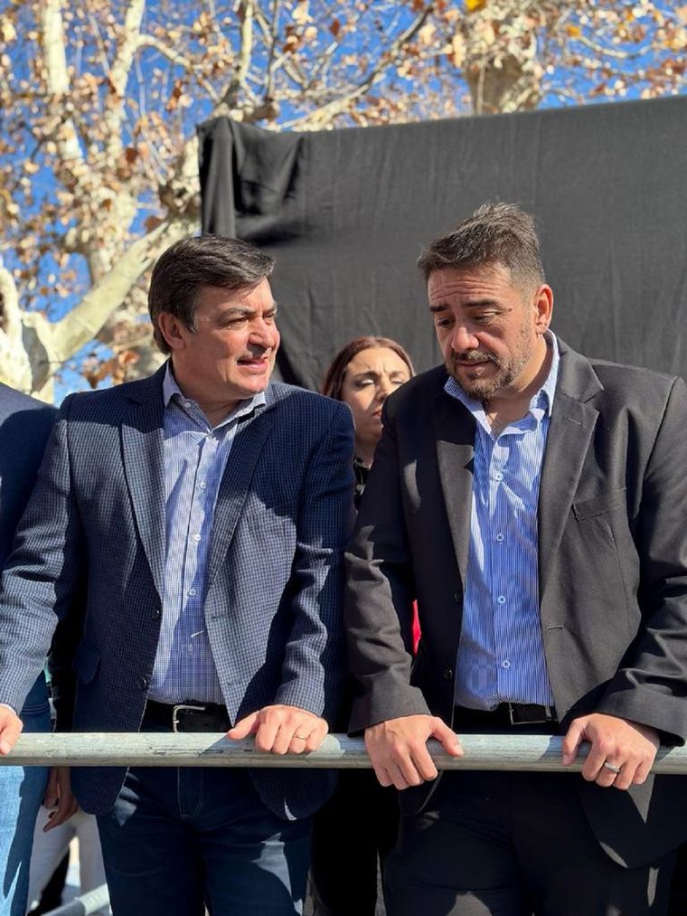 Omar De Marchi y Fernando Ubieta Foto: X @omardemarchi