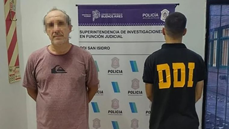 Guillermo Martín Moncayo Von Hase, condenado por abusar de 2 de sus hijas. Foto: NA