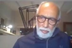 Oscar El Negro González Oro rechazó volver a hacer radio en la Argentina El periodista anunció que seguirá viviendo en Uruguay Foto: Captura de TV