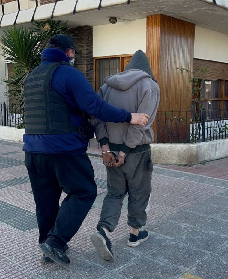 Se detuvo a cuatro personas en el operativo en Tunuyán Foto: Prensa Gobierno de Mendoza