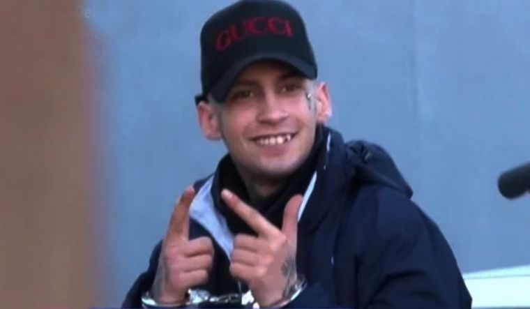 L-Gante no pudo acceder al arresto domiciliario Foto: Captura TV