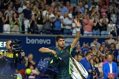 Alcaraz se despidió de Toronto en cuartos. Foto: EFE