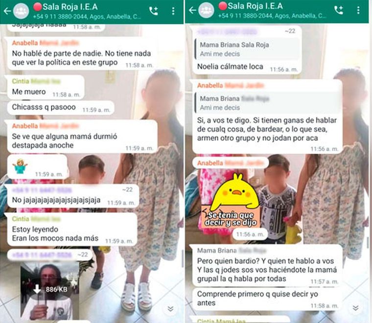 La discusión tocó la política y las cosas se pusieron de verdad complicadas. Luego los maridos se agarraron a piñas