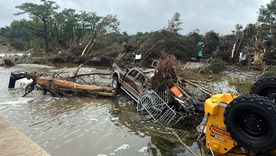 Las inundaciones en Estados Unidos han dejado más de cien muertos. Foto EFE