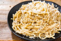 Pasta cacio e pepe Una receta simple y deliciosa para hacer en pocos pasos. Foto: Pinterest