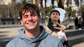 El argentino se encontraba grabando junto al estadounidense. El argentino se encontraba grabando junto al estadounidense.