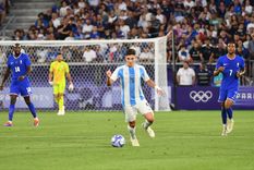 Álvarez, el delantero titular en Argentina. Foto: @Argentina Álvarez, el delantero titular en Argentina. Foto: @Argentina