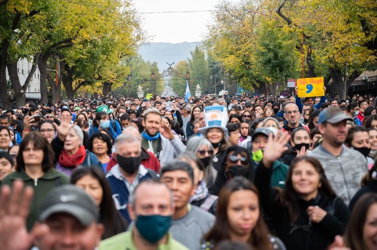 Este domingo se corre la maratón Otoño por la Vida. Foto: Ciudad de Mendoza