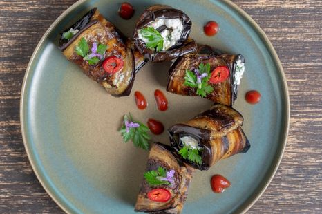 Rollitos de berenjena Una receta simple y deliciosa en pocos minutos. Foto: Shutterstock