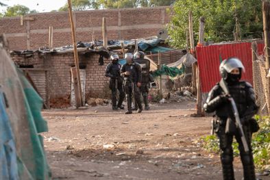 MDZol | Un intenso operativo se realizó en el asentamiento Castro por el hecho de sangre (imagen ilustrativa). Foto: Foto de archivo: Ministerio de Seguridad.