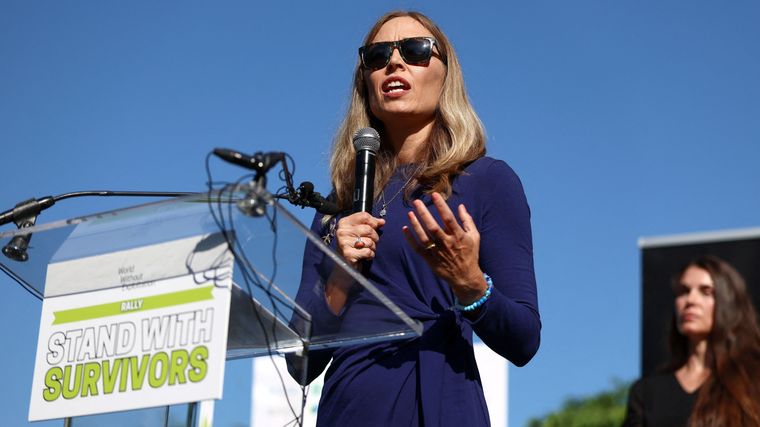 Annie Farmer, superviviente de Epstein, trata de darles voz a las víctimas.