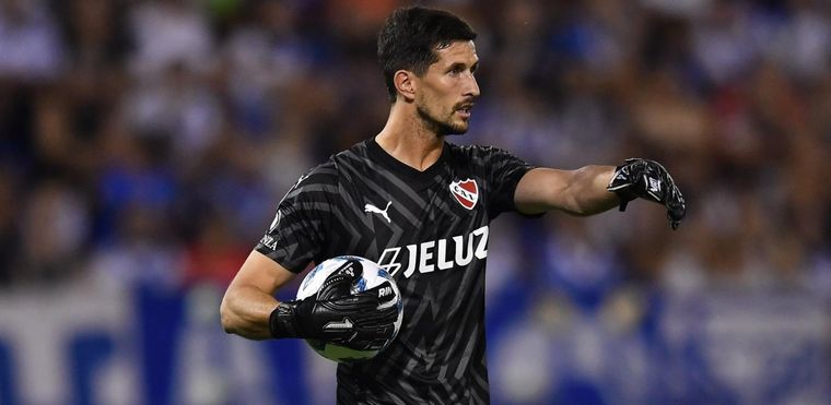 Rodrigo Rey, una de las figuras de Independiente en el triunfo ante Vélez Foto: @Independiente